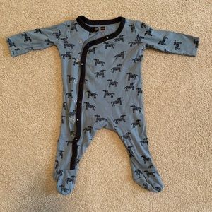 Blue Baby boy sleeper